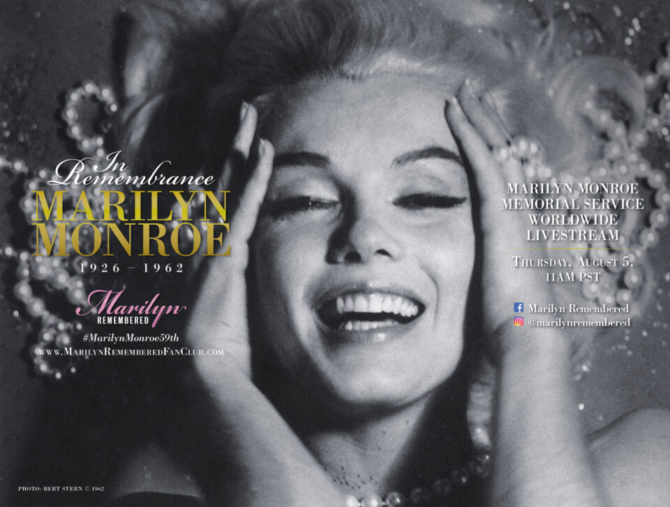 Marilyn Remembered Fan Club Marilyn Monroe Events and Activities